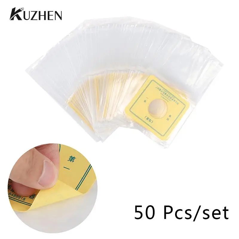 New 50pcs/lot 3/4/5/6cm Economical Drain valve Colostomy Bags for Adults; One-piece system Ostomy Pouch