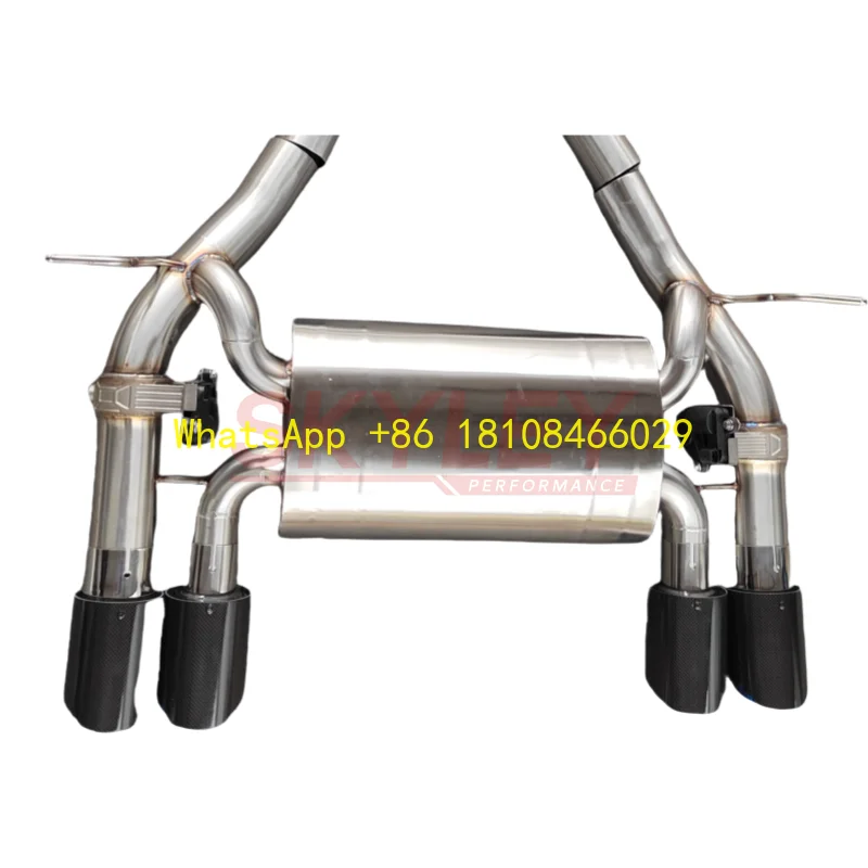 

Выхлопная система для Bmw M4/m3 F80/f82 3.0t 2012-2023 Catback, задняя часть вальтронического моста, задняя выхлопная труба глушителя