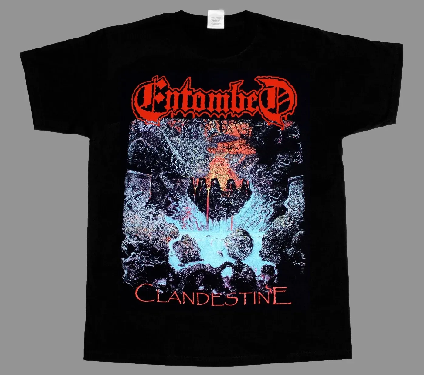 ENTOMBED LEFT HAND PATH CLANDESTINE NEW T-SHIRT EN118