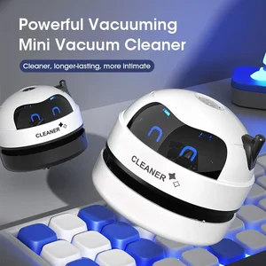 Mini Powder Vacuum Table Dust USB Vacuum Handheld Broom Hair Pencils Tool Cleaning Aspirator Powder 6 Main Table Vacuum Sales - №2