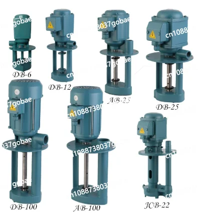 40W Industrial Coolant Pump 220V 380V 12L/min Machine Tool Coolant Pump for Lathe Milling Machine Cooling System