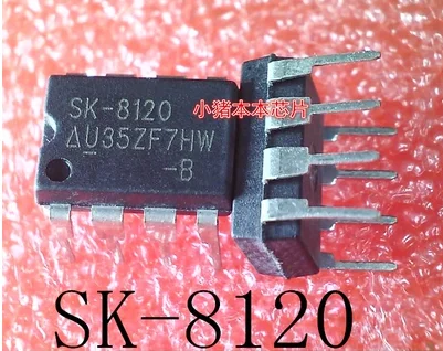 Frete grátis 20 peças SK-8120 sk8120 dip-8