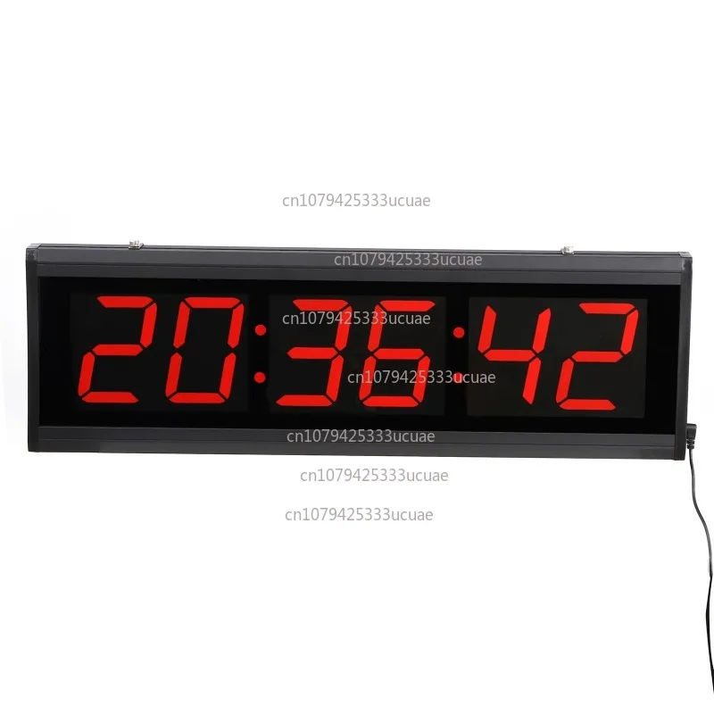 Digital electronic clock, competition-specific electronic wall sticker clock 6020 multi-function remote control countdown
