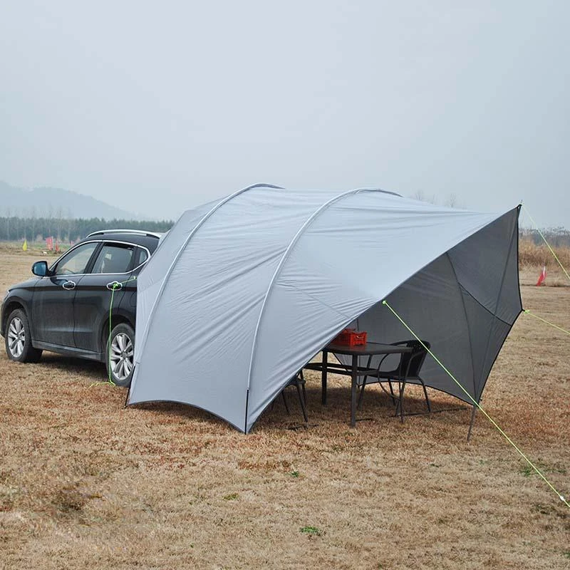 Camping Car Rear Tent Can Be Used Separately Outdoor Shade And Sun Protection Eggshell Car Rear Extension One Piece Tent