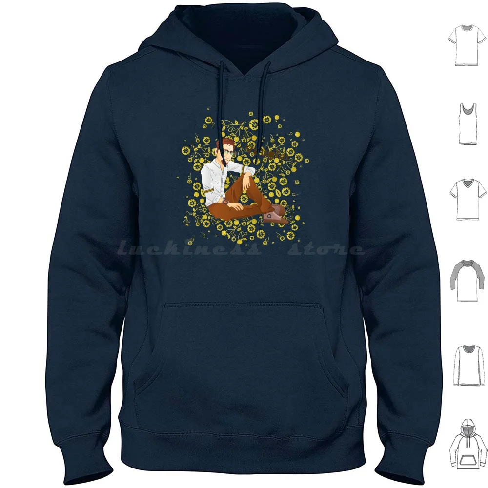 حقيبة ظهر Vaughn Hoodies بأكمام طويلة Vaughn Tales From The Videogames Fps Video Game حقيبة ظهر جرلي أخضر أزرق أزرق أزرق زهور باللون البني