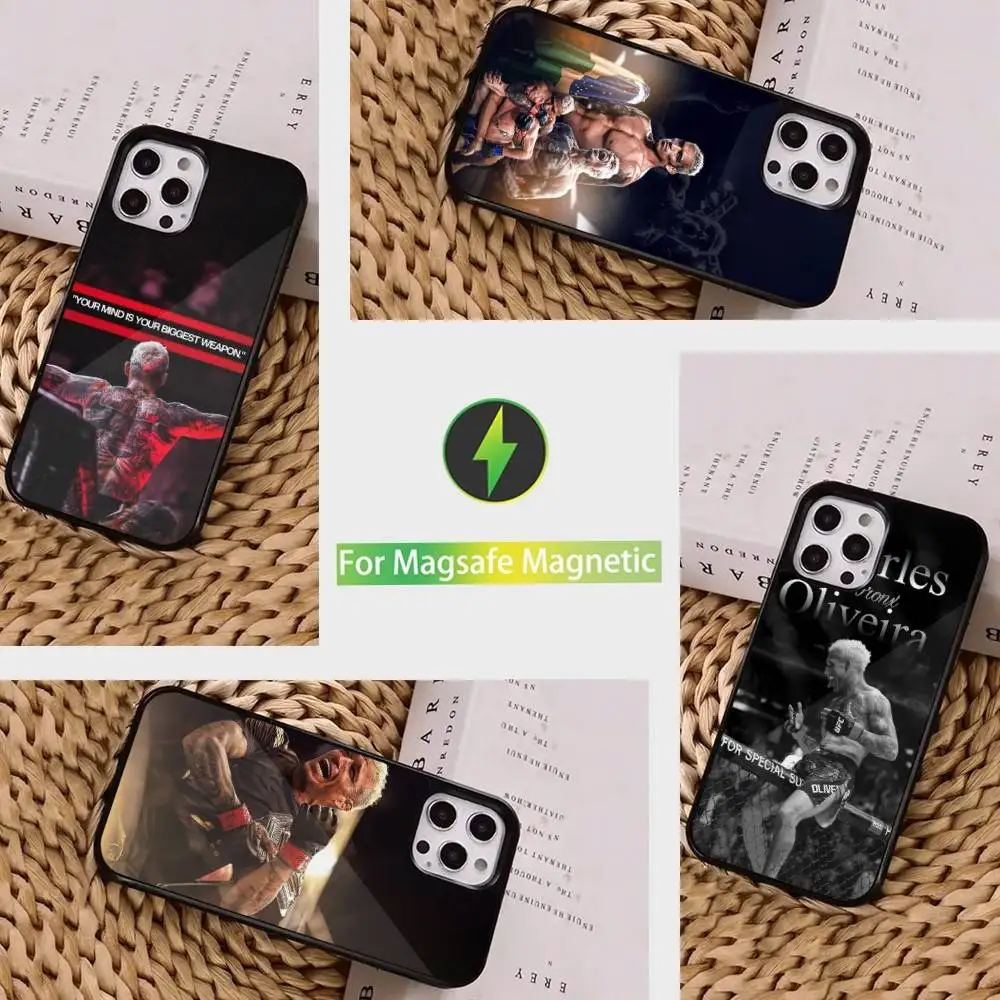

Fighting Champion O-Oliveira Phone Case For iPhone 16,15,14,13,12,11,Pro,Max,Plus,Mini, Magsafe,Magnetic Wireless Charging Case
