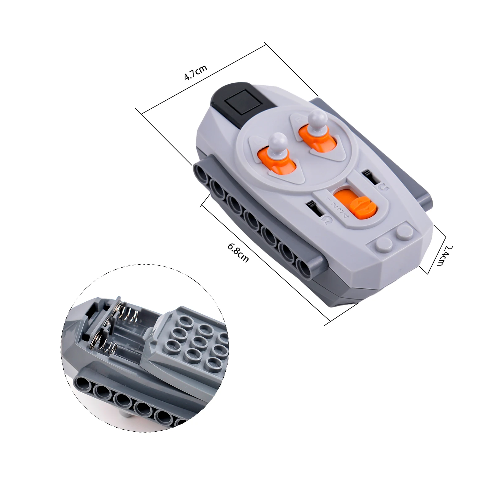 88003 L Motor MOC Power Functions Technical Building Blocks Battery Box IR Remote Control Receiver DIY Parts For 8879 8884 8881