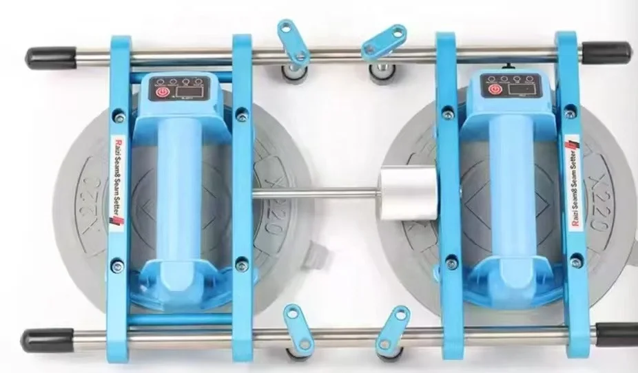 أداة تجميع صناعية لضبط كوب شفاط المكنسة الكهربائية بقضيب مزدوج لسيارة الجرانيت والزجاج سهلة الوصول المحمولة