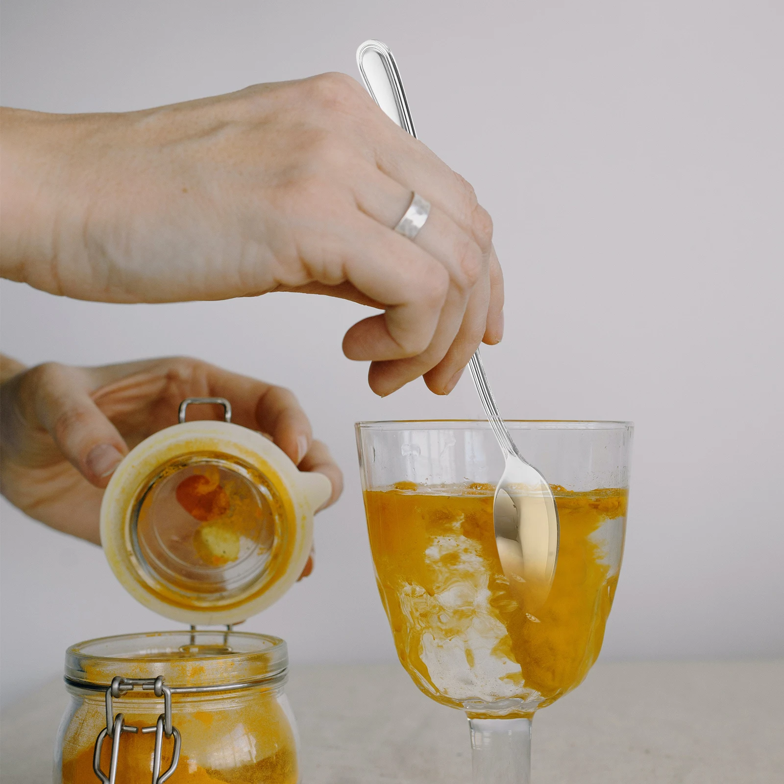 

3pcs Stainless Steel Mixing Spoon Long H Coffee Ice Cream Dessert Kitchen Spoon Fine Polishing Practical