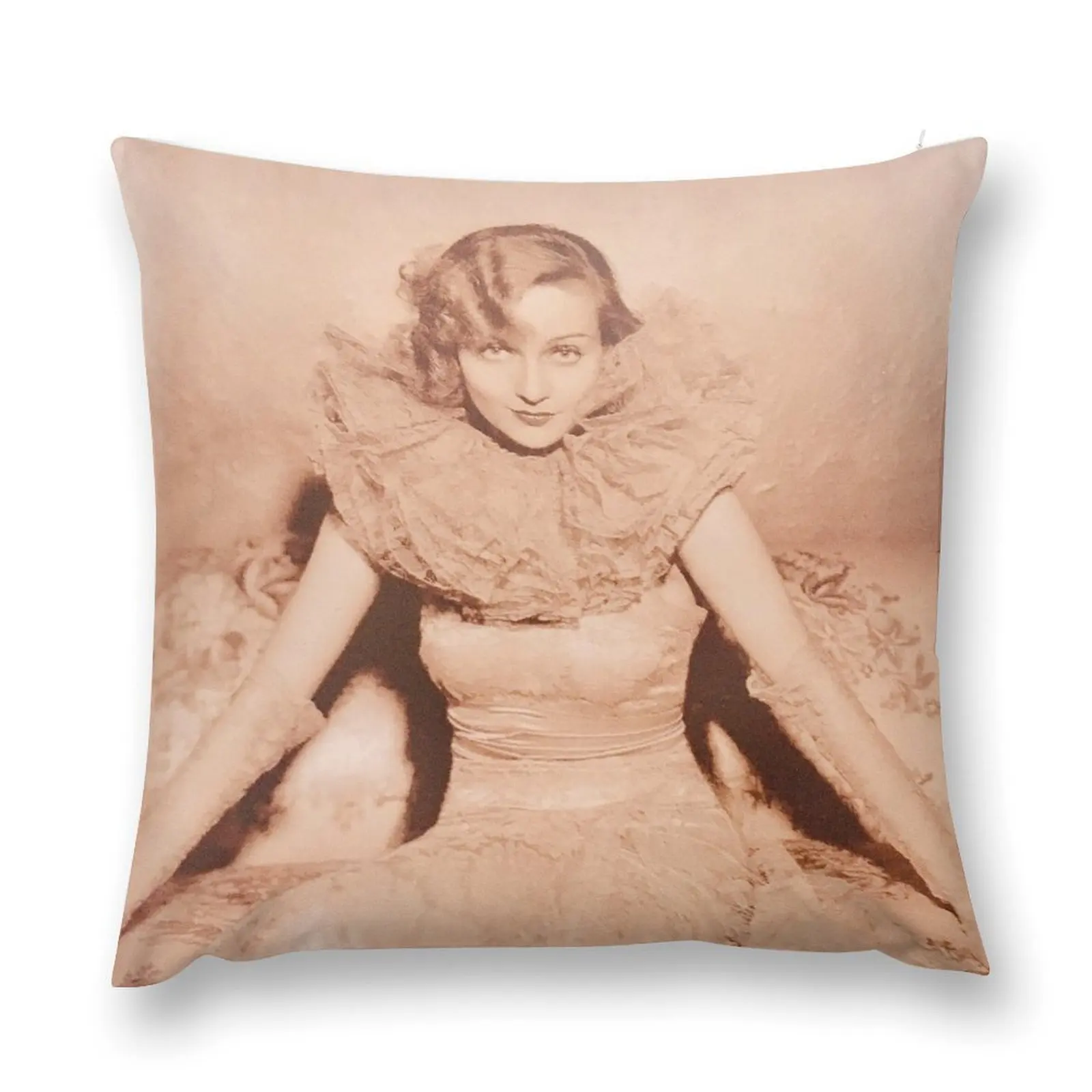 Carole Lombard in the thirties Throw Pillow christmas decorations 2025 Decorative Cover For Living Room pillow