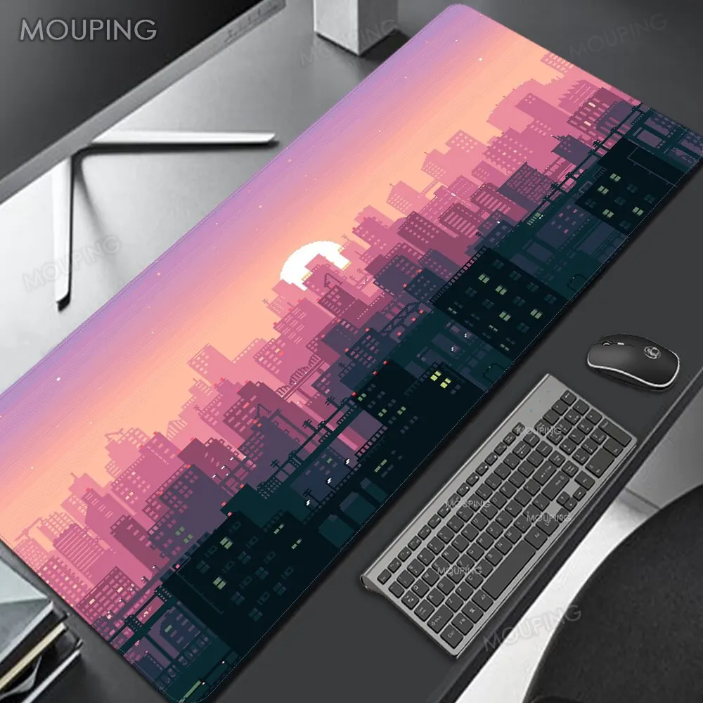 Space Galaxy Nebula Mousepad Home Desk Mats Keyboard Pad MousePads Soft Office Carpet Laptop Table Mat Mice Pad 900x400mm