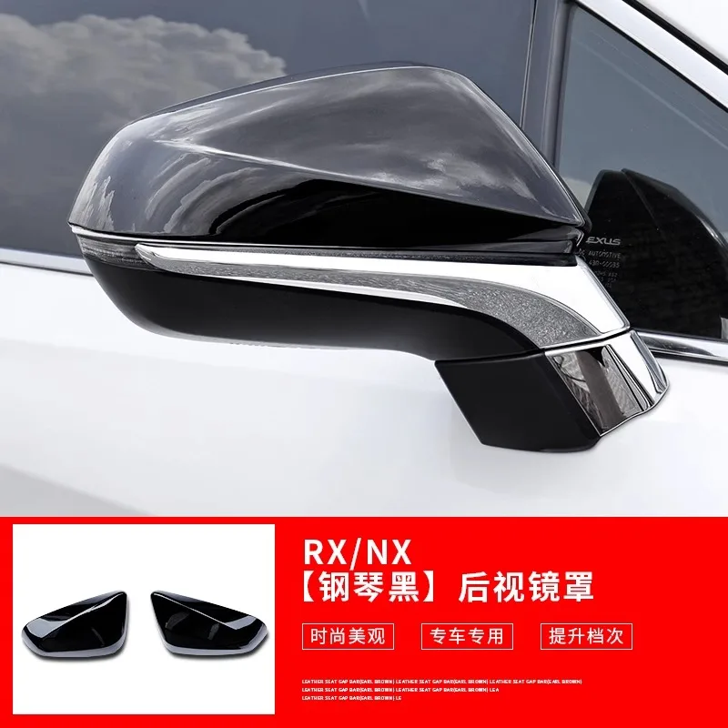 For Lexus NX/RX/ES Mirror Covers - Real Carbon Fiber Replacement Housing 2014-2024
