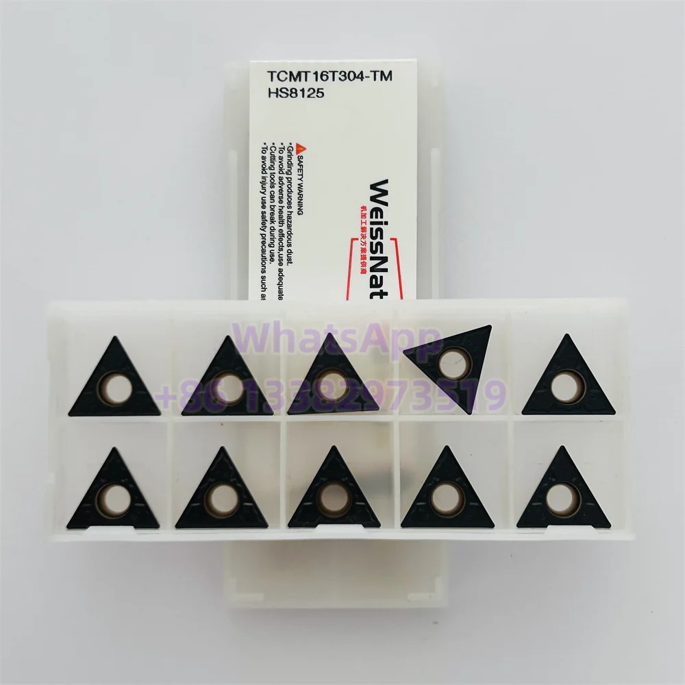 TCMT110204 TCMT110208 TCMT16T304 TCMT16T308 TCMT16T312 HS7125 HS8125 HS7225 Carbide Insert TCMT Inserts