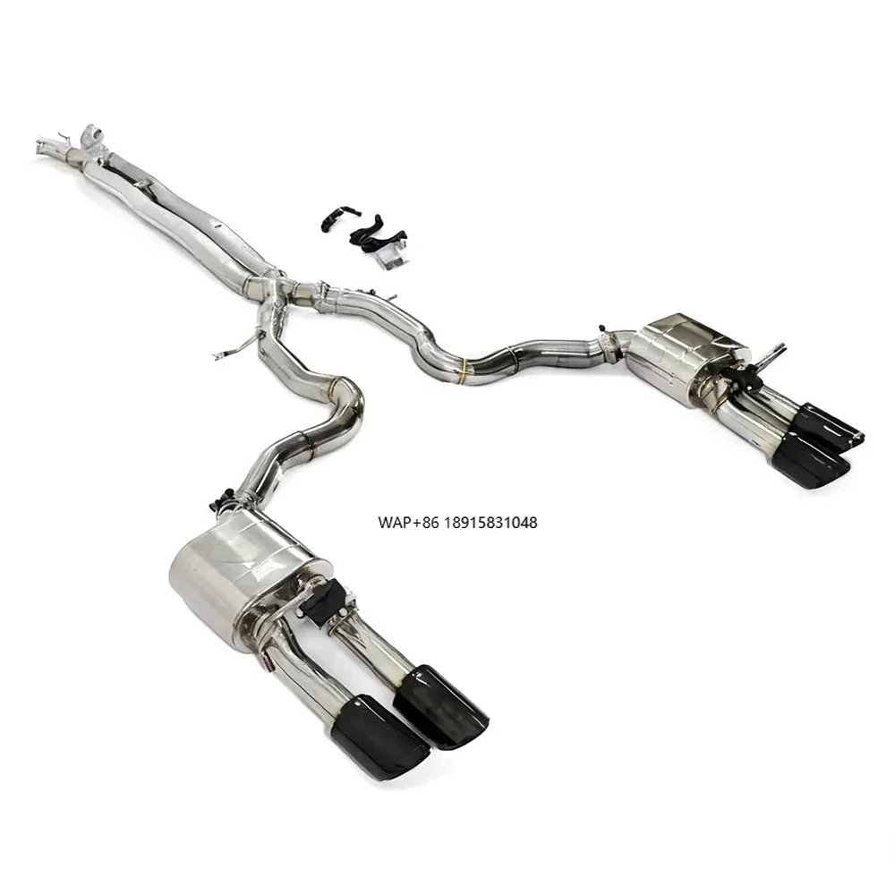 Suitable for  2.9T From 2016 Onwards, Modified Mid - Rear Valved Exhaust Pipe.