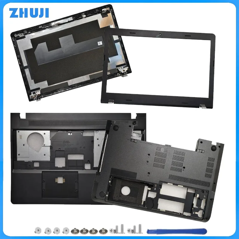 Notebook Screen LCD Back Cover/Front Bezel/Hinges/Palmrest/Bottom Case Laptop Accessories For Thinkpad E570 E570C E575