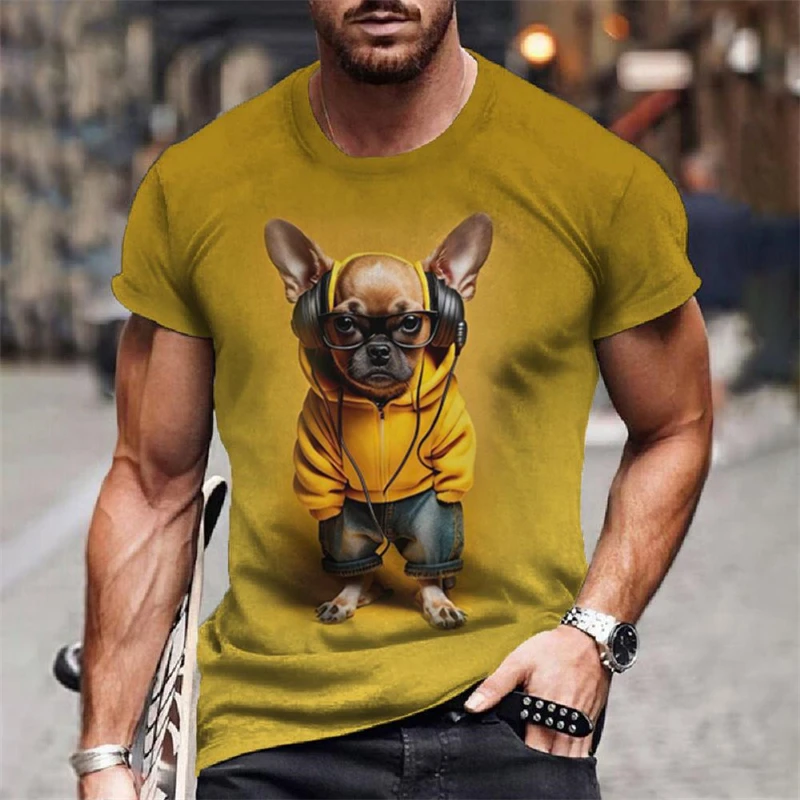 

Funny Animal 3D Graphic T-Shirt Men Women Harajuku Style Tees Summer Street Hip Hop Kids Clothing O Neck Short Sleeve Tee Tops