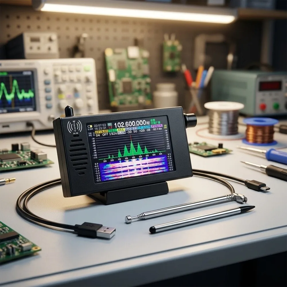 101 For DSP Based Software Defined Radio for Shortwave For MW For SSB For CW Reception with TCXO 26MHz Reference