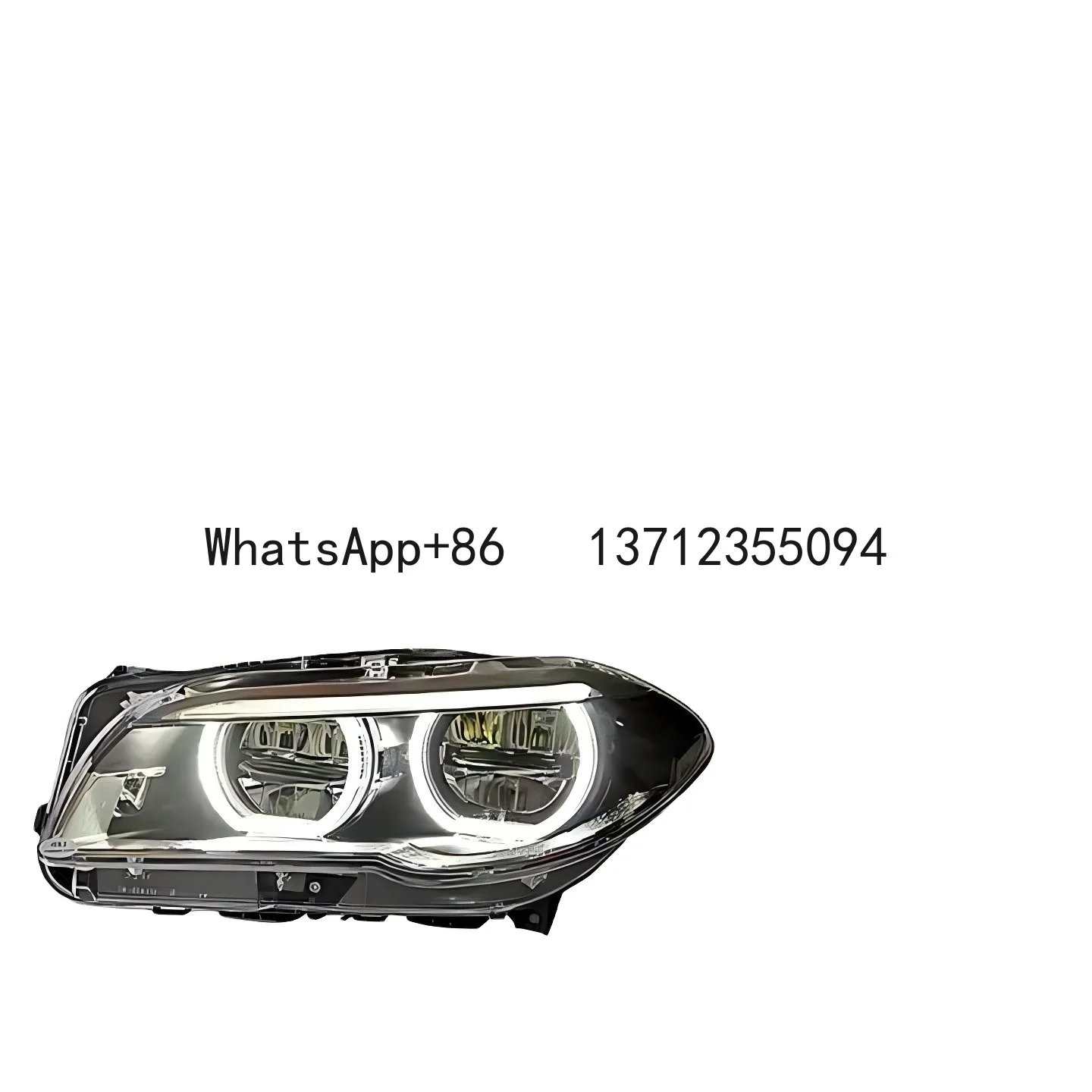 

F10 Headlights Assy for BMW 10-17 F10/F18 Headlights Upgraded to 5 Series Angel Eyes LED Daily Running Lights