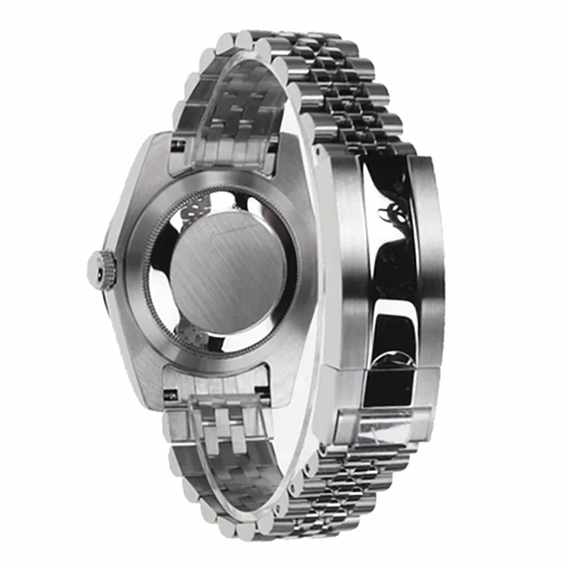 High Quality Gear Bezel Style With Sapphire Crystal Water Resistanst Watch Case For Nh35 Nh36 NH34 Mechanical Automatic Movement