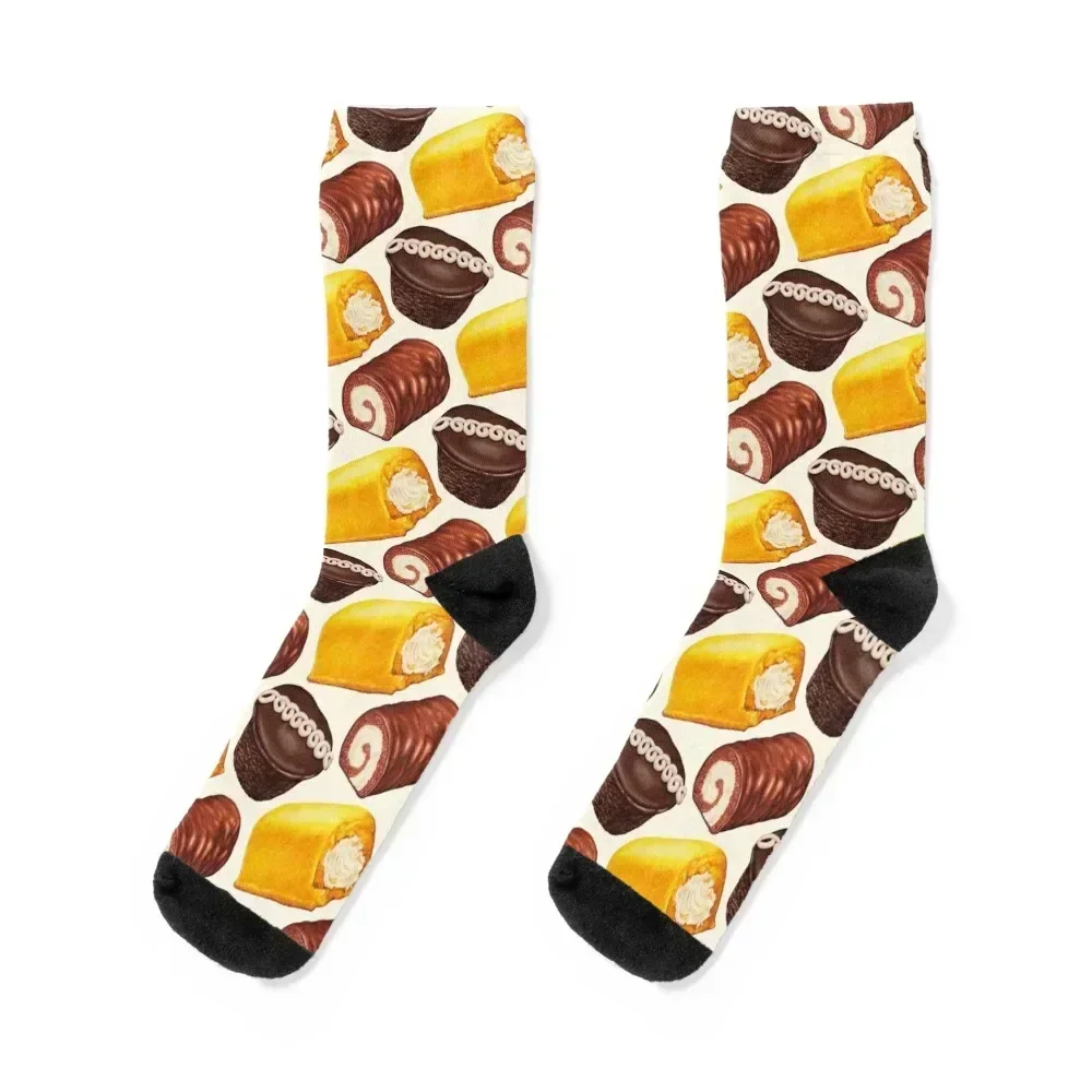 

American Snack Cakes Pattern Socks summer bright garter funny gifts Men's Socks Luxury Women's