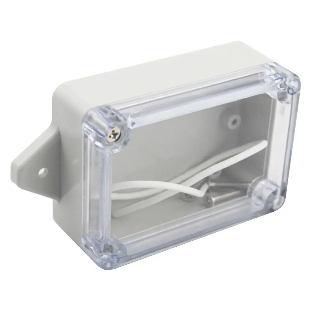 Waterproof Plastic Junction Box Transparent Cover Enclosure Electronic Instrument Housing Case Electrical Project