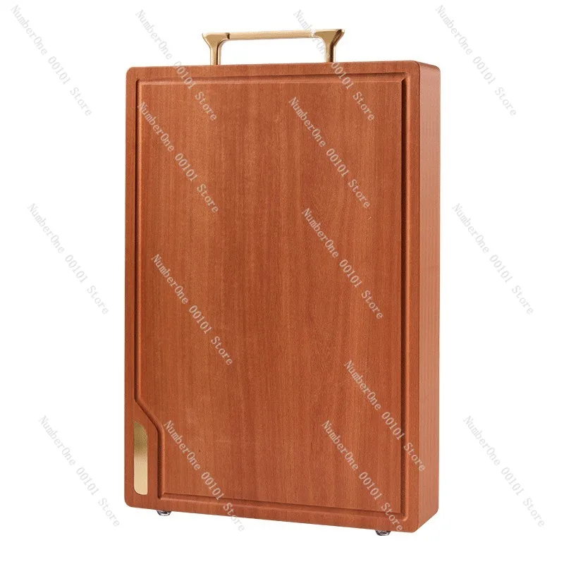 Solid Wood Rosewood Cutting Board,Antibacterial Anti-Mold Chopping Board,Thick Kitchen Fruit and Meat Preparation Board
