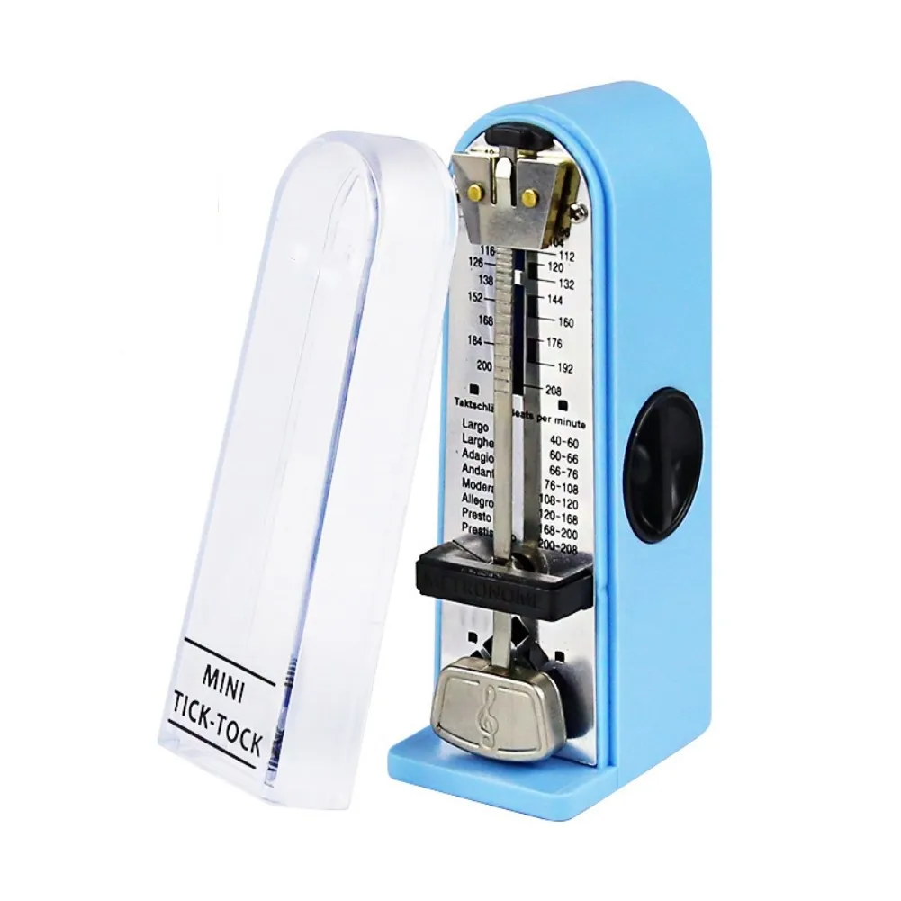 Universal Mechanical Metronome Portable Metronome For Piano Guitar Violin Ukulele Mechanism Metal Movement Metronome Accessory