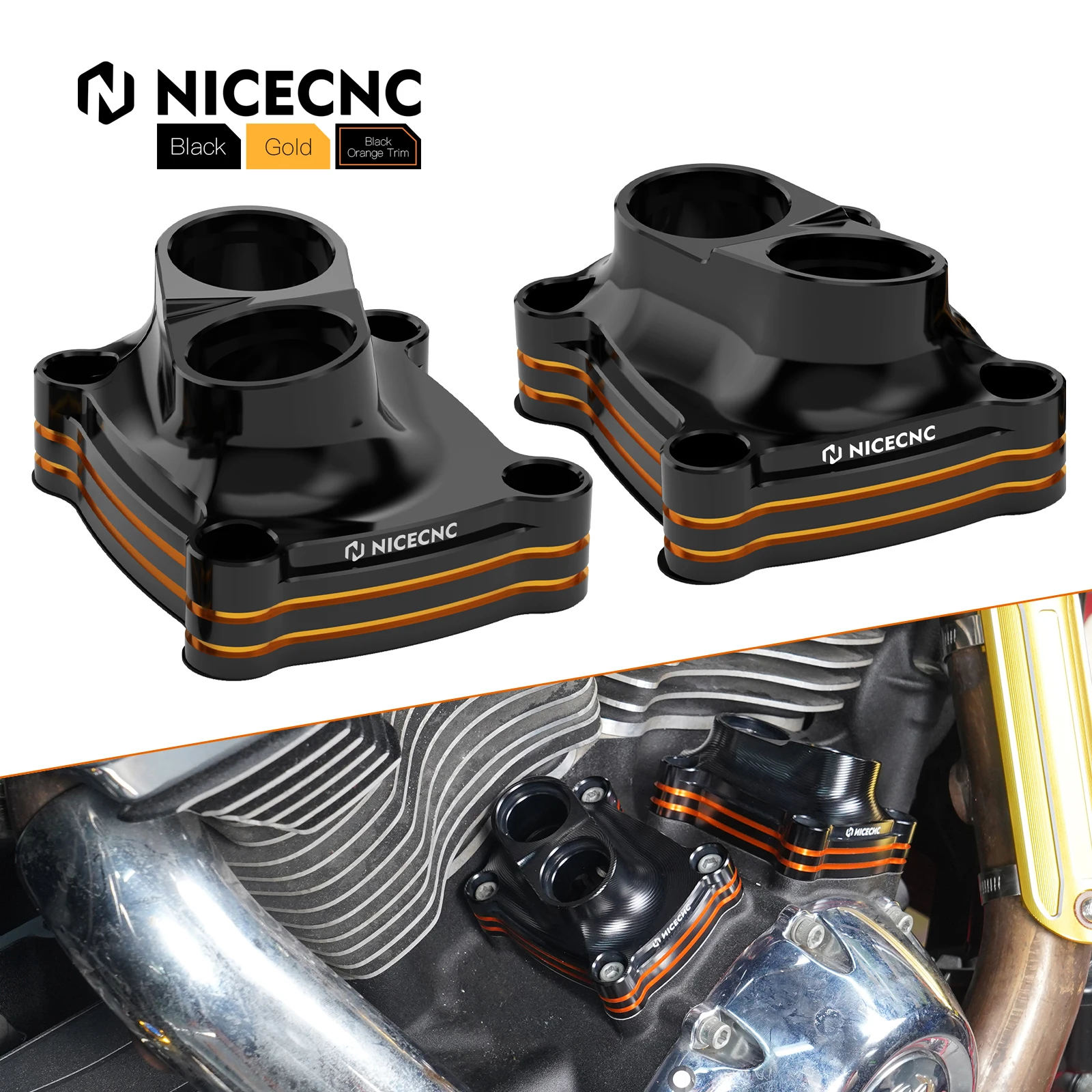 

For 2017-2023 M8 Engine Tappet Covers for Harley Fat Boy Breakout Fat Bob Heritage Classic Low Rider Softail Standard Street Bob