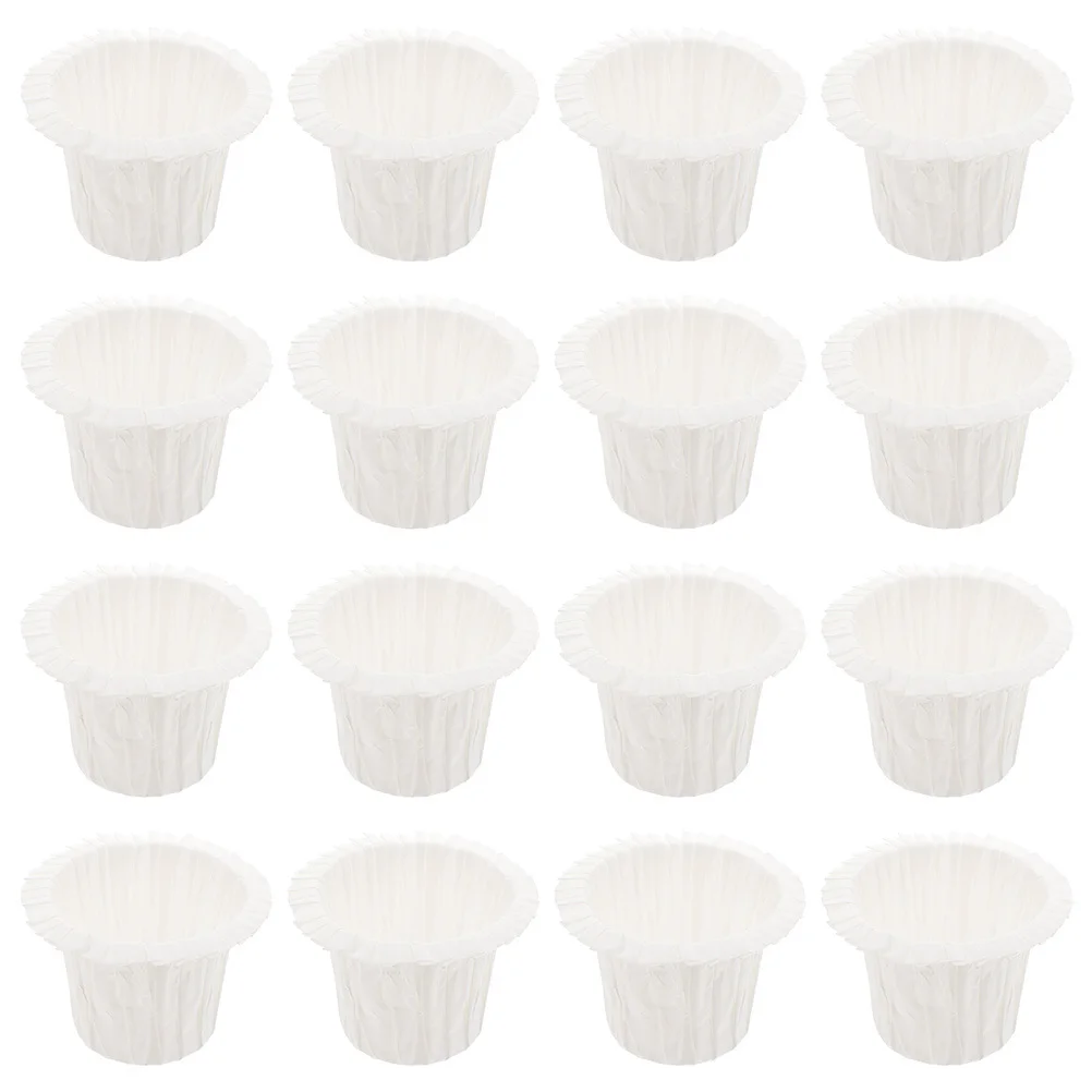 50 قطعة بطانات كب كيك مقاومة للحرارة غير قابلة للتشوه تصميم بسيط أكواب الخبز أوراق الكعك بطانات كب كيك لوازم الخبز #2