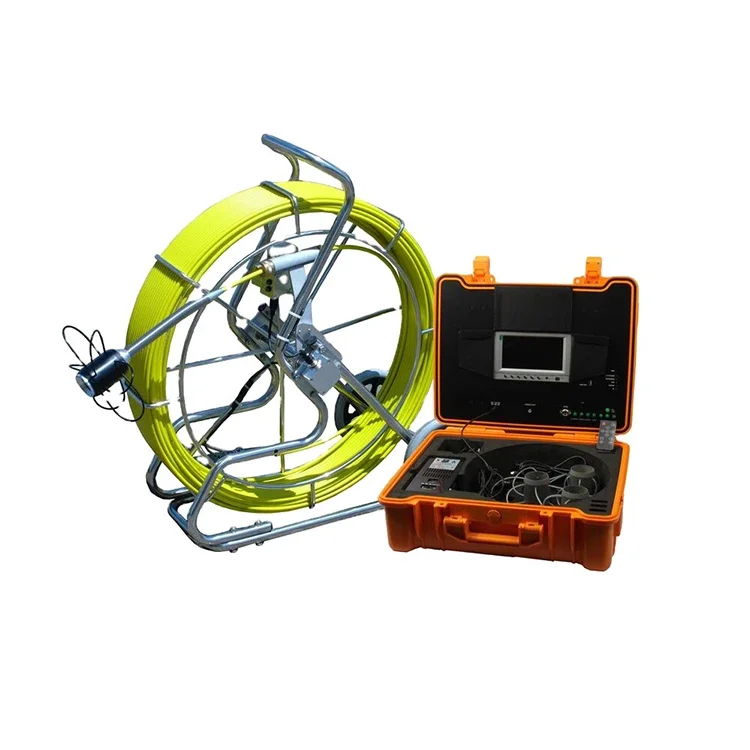 

2024 Hot Sale Fast Delivery Advanced Pipe Sewer Camera Inspection System With Pusher Wheel