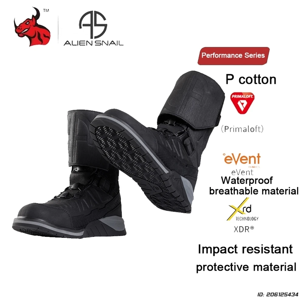 

Motocross Boots Waterproof Motorcycle Boots Travel Motorcycle Riding Moto Shoes Off-Road Anti Friction Riding Shoes Men Boots