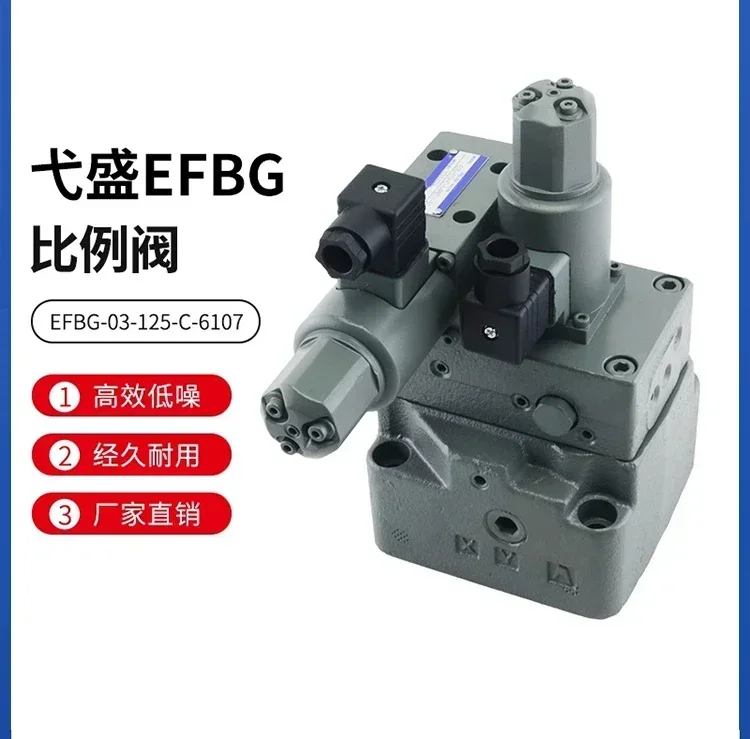 Electro hydraulic overflow valve EFBG-03-125-C-51 proportional valve EFBG-03-125/160-C/H/E-51/20T