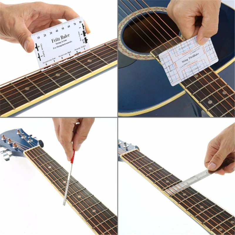 22pcs Guitar Repair Tool Set Multifunctional Guitar Tool Bag Guitars Parts Replacement Tools String Instrument Accessories Kit - view 5