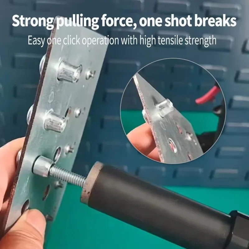 Industrial Grade Ring Groove Rivet Gun, 39200N High Tension, 4.8-6.4mm Riveting Range, Other Hand Tools for Heavy-Duty Assembly