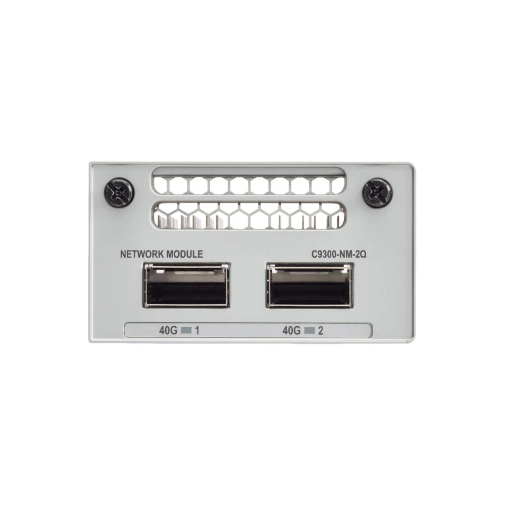 New Original Stock 1 Year Warranty C9300X-NM-2C/4C Ciscos 2 X 100G/40G Dual Rate QSFP Network Module China Origin
