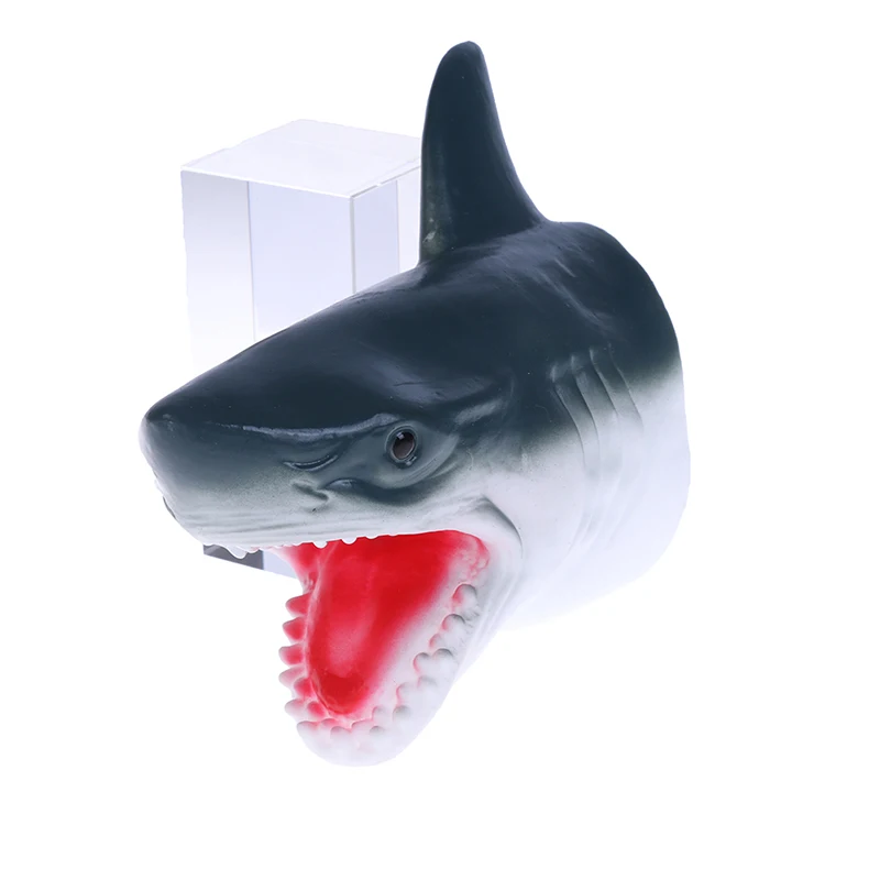 ●Shark Arm Glove Hand Puppet Toy Soft Rubber Shark Glove Interactive Toy