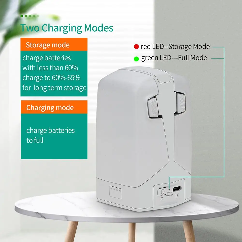 

for dji Flip Recharger Vertical Two-way Charger Drone Charger 2 Way Storage Charging Neo Accessories T1X1