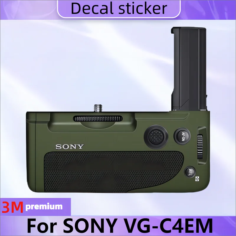 For SONY VG-C4EM Camera Handle Sticker Protective Skin Decal Vinyl Wrap Film Anti-Scratch Protector Coat NEX5 NEX5C