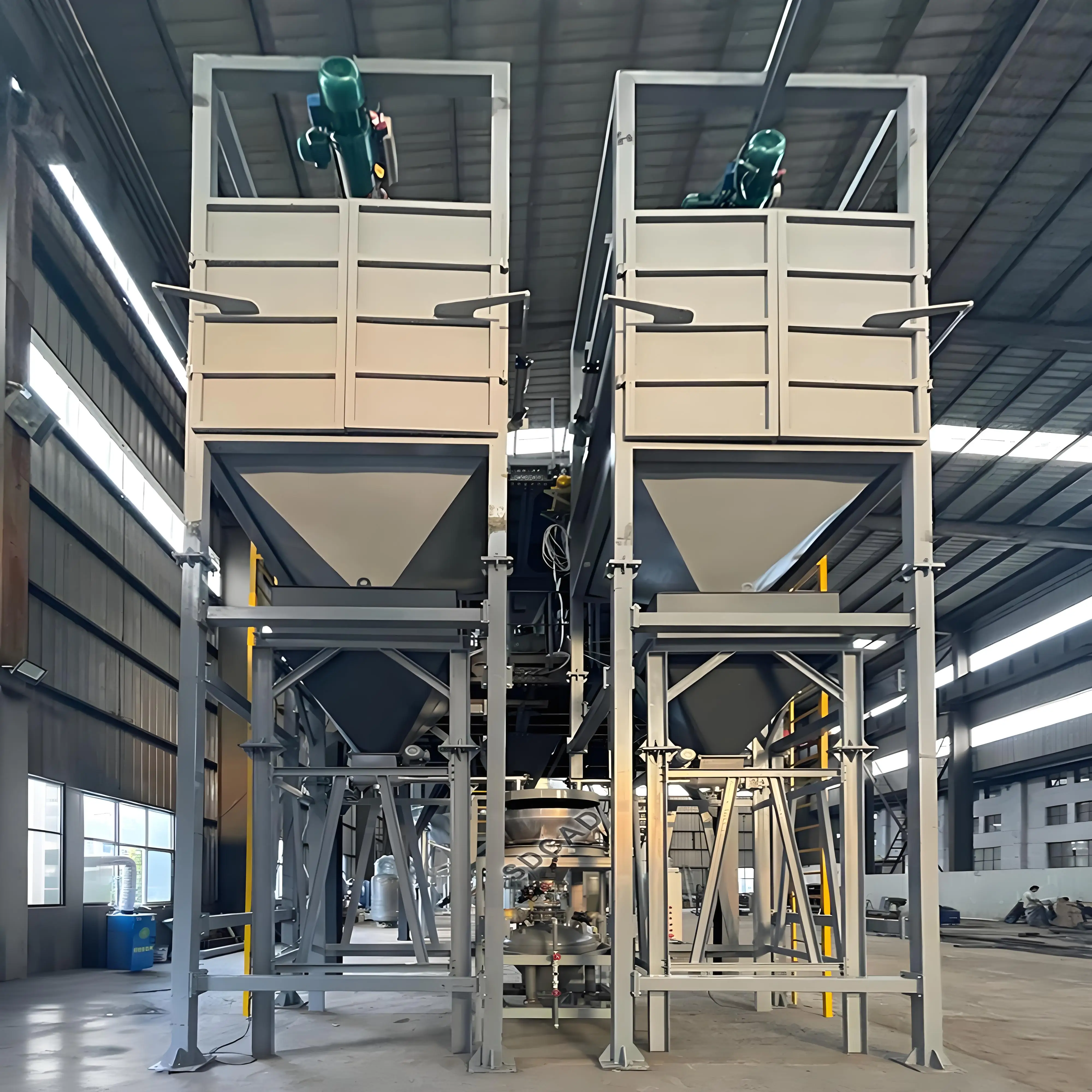 

High-Capacity Discharge Hoppers Mobile Bulk Bag Discharger for Big Bag Unloading