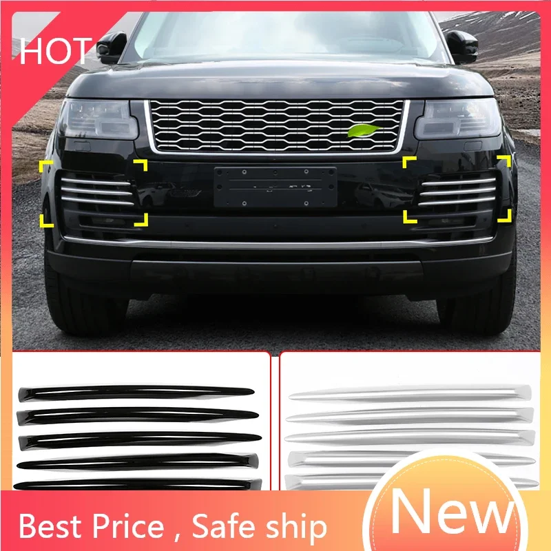 

Front Fog Light Grille Cover Trim Decoration ABS Chrome For Land Rover Range Rover Vogue 2018 - 2020 Exterior Accessories