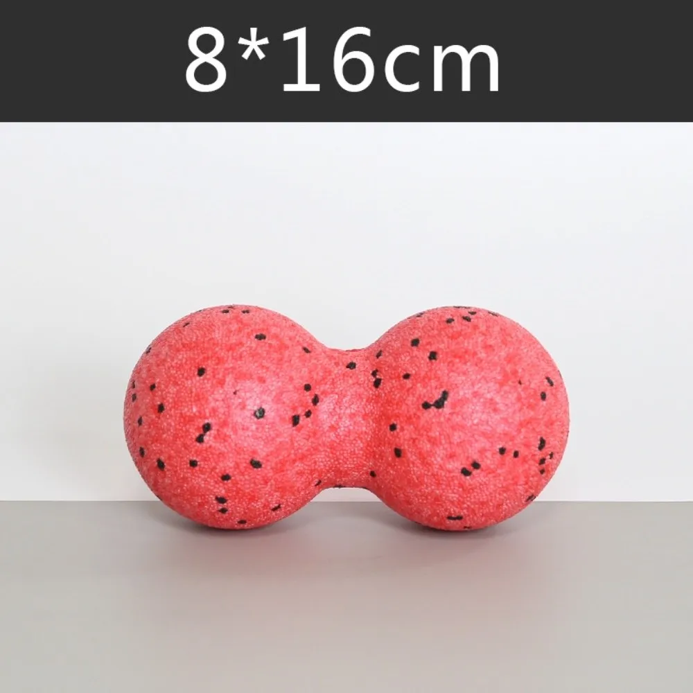 Portable Double Lacrosse Peanut Massage Ball Deep Tissue Massage Physical Myofascia Ball Relieve Pain Mobility Ball Gym