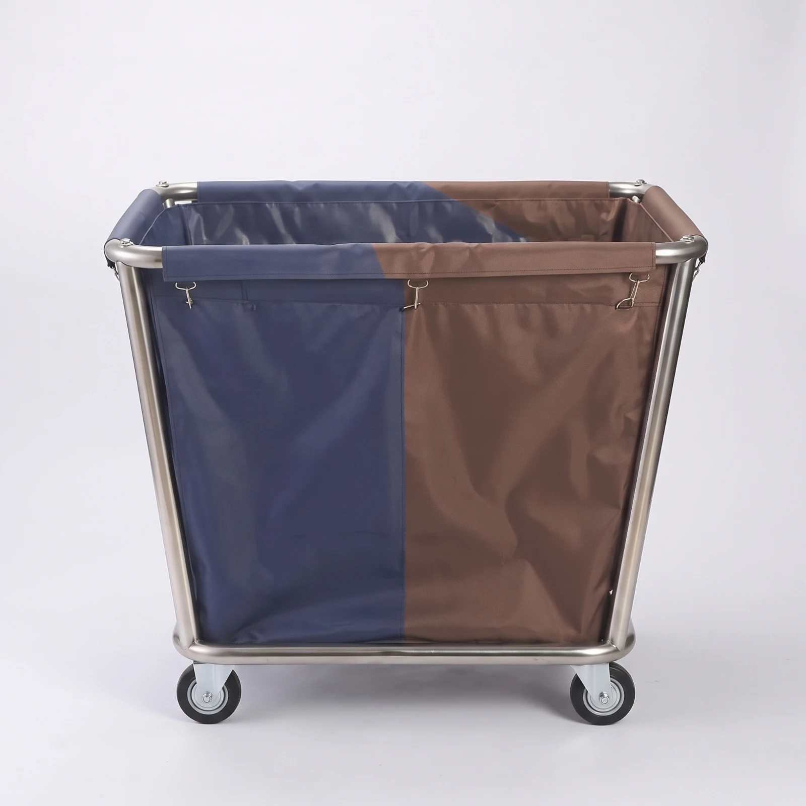 divided-laundry-cart-heavy-duty-laundry-cart-with-wheels-waterproof-mobile-for-cleaning-personnel-hotels