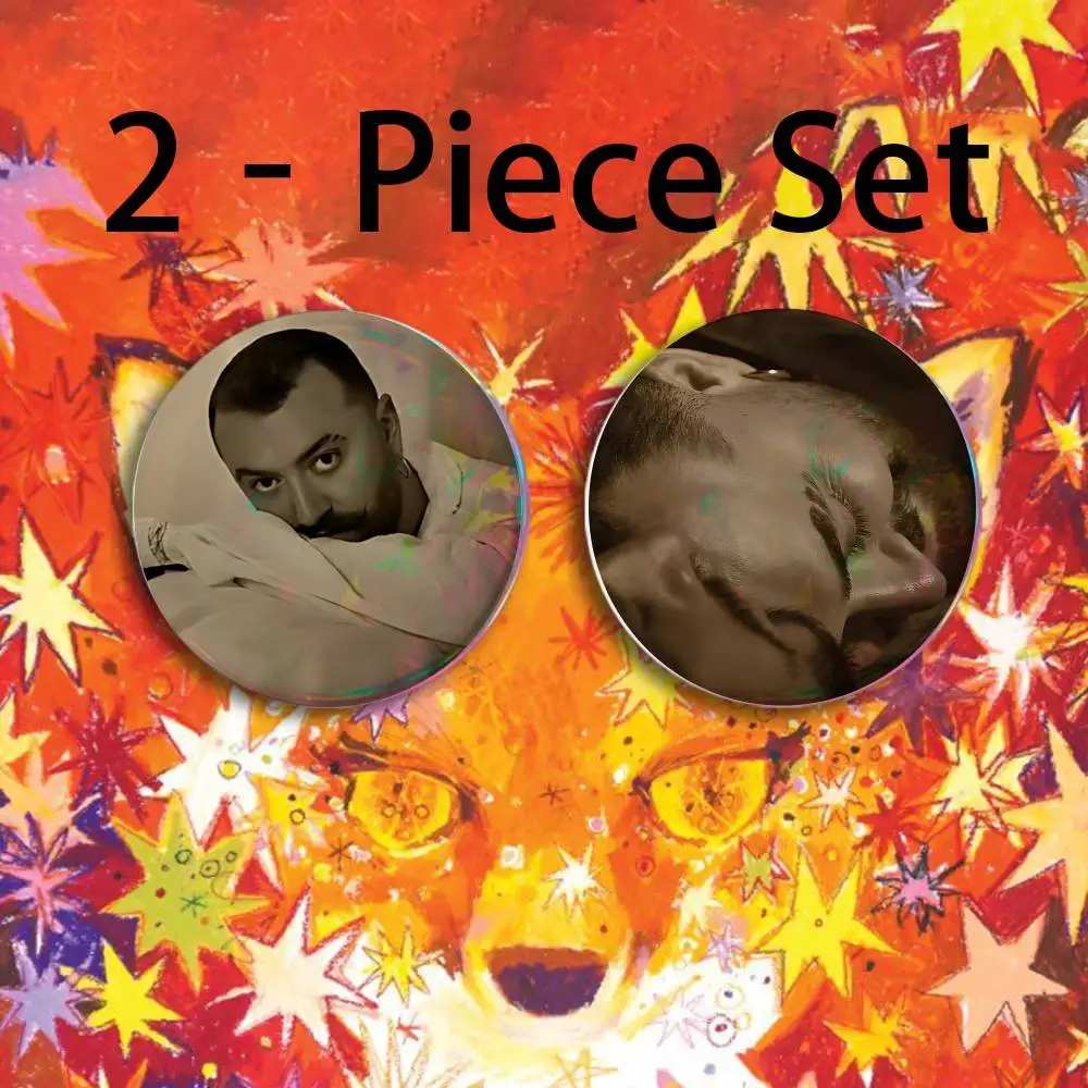 S-sam smith hazel eyes Badges 25 32 44 58 75 mm Round Customizable Wholesale Fan goods Self-made fan freebies