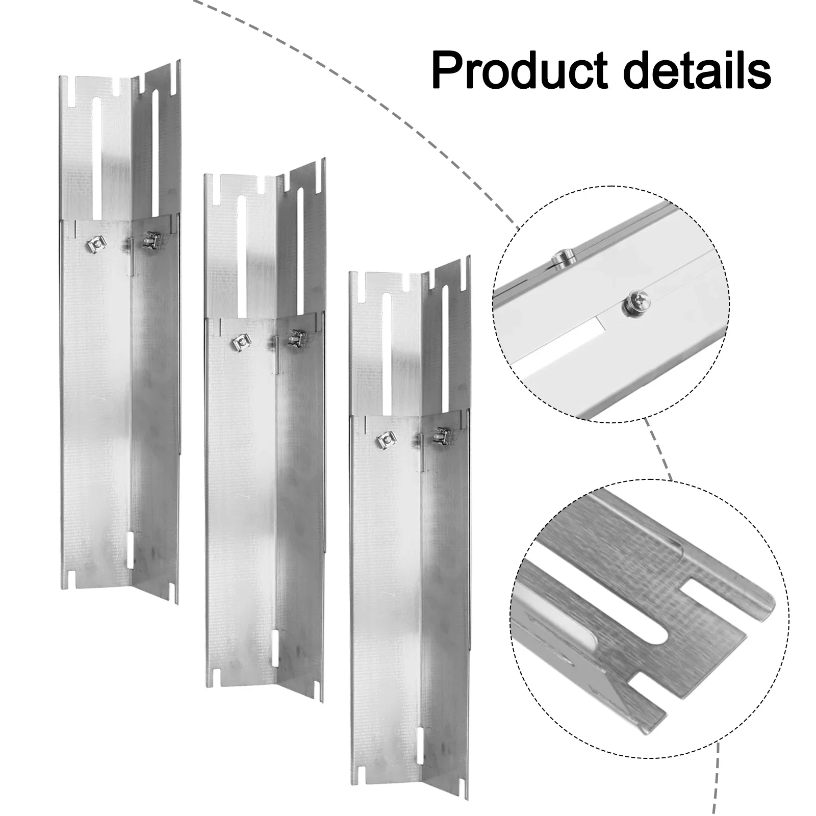 Easy Installation Grill Replacement Parts Bbq Accessory Silver Grill Heating Plate Cooking Consistency Even Heat Distribution