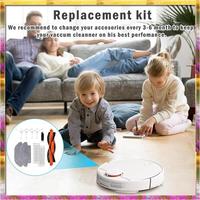 Spare Parts For Xiaomi Mi Robot Vacuum XMSTJQR2S/Mop 2S/STYJ02YM Main Side Brush Hepa Filter Mop Cloth