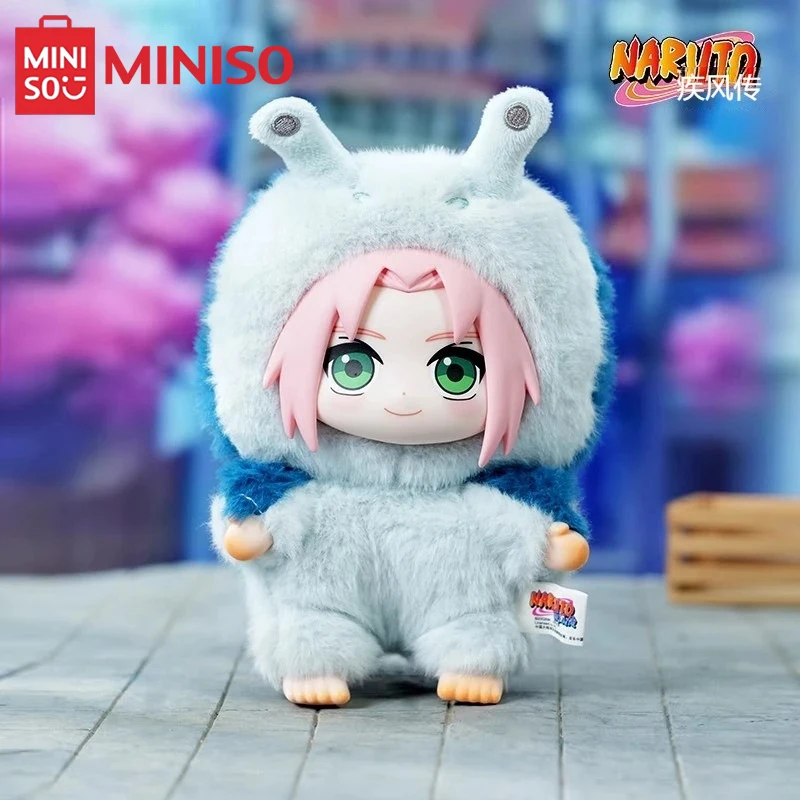 

MINISO EAKI Naruto слепая коробка Shippuden Party Series Узумаки мягкая Shippuden оригинальная плюшевая фигурка орнамент коллекция игрушек подарок