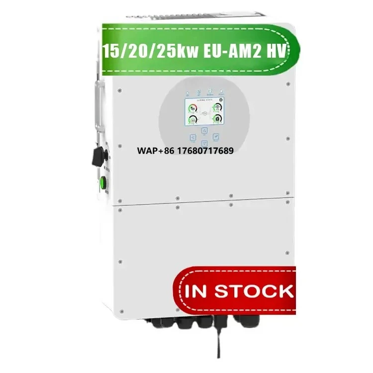 

Three Phase Deye SUN-15K-SG01HP3-EU-AM2 15kw 15kva Hybrid Inverter Commercial Solar System