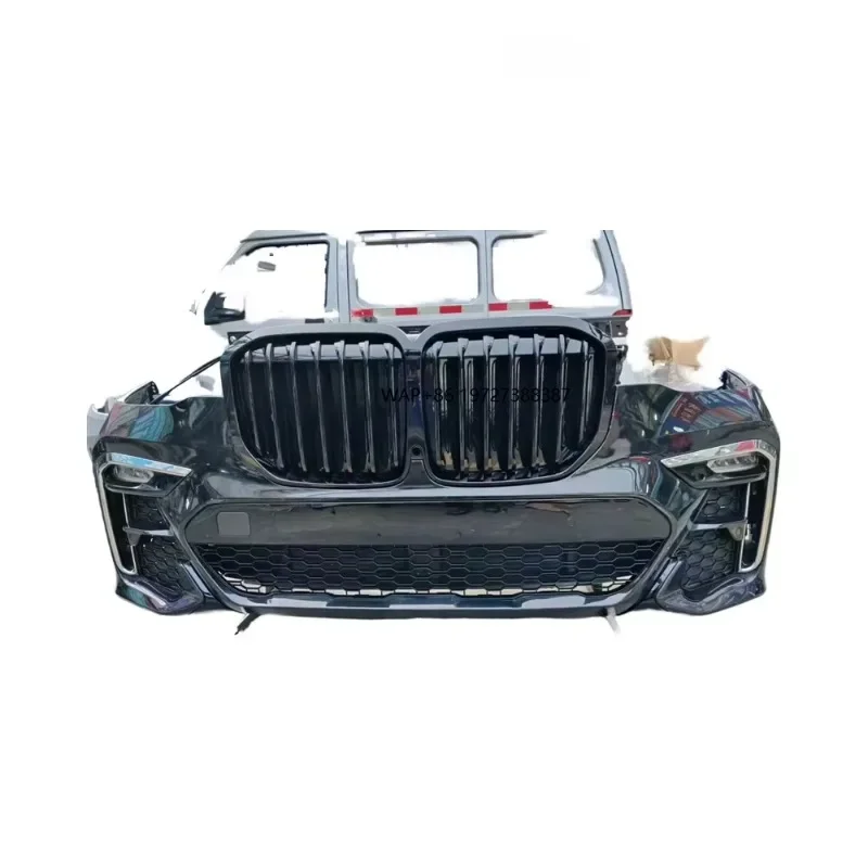 For X7 G07 M Original Front Nose Assembly Front Bumper Grille Headlight Fog Lamp Water tank Frame Condenser Collision Beam
