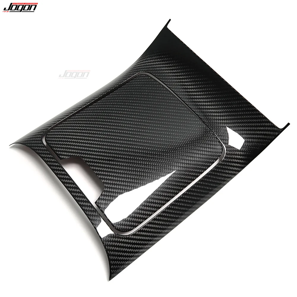 

For Mercedes Benz S Class W223 2021 2022 Car Center Console Interior Trim Strip Carbon Fiber