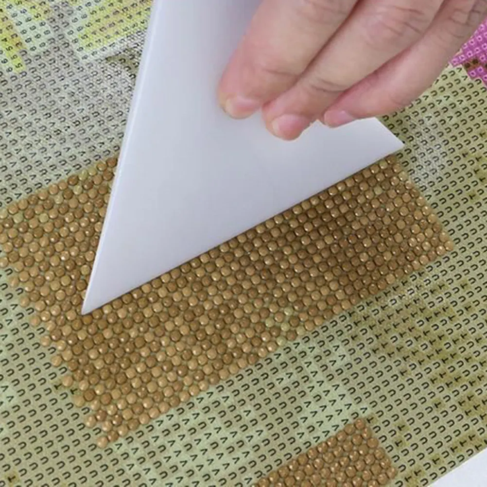 Glue Scraper Tool Small Plastic DIY Hand Tool for Car Film Removal Corner Cleaning Adhesive Application